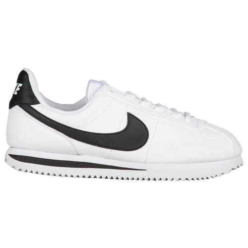 Nike Boys Nike Cortez - Boys' Grade School Running Shoes White/Black Size 06.0