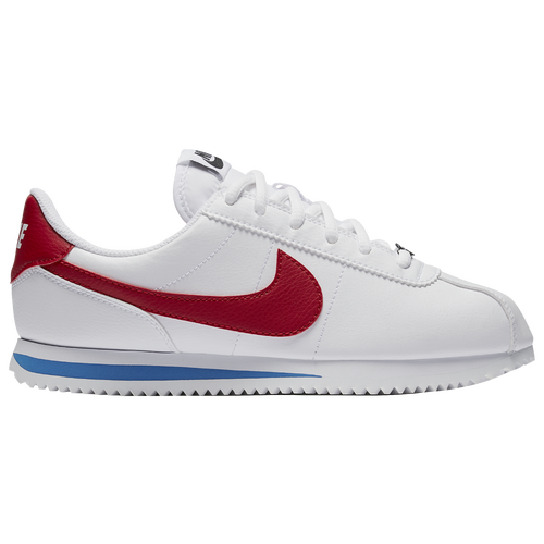 Nike Boys Nike Cortez - Boys' Grade School Running Shoes White/Varsity Red/Varsity Royal Size 05.5