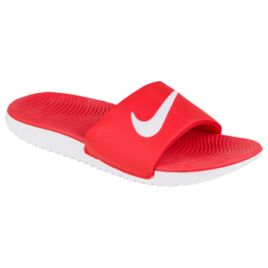 Nike Boys Nike Kawa Slide - Boys' Preschool Shoes University Red/Grey Size 13.0