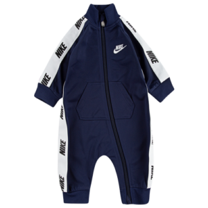 Nike Boys Nike Tricot Taping Coverall - Boys' Infant Navy/White Size 18MO