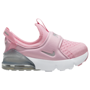 Nike Girls Nike Air Max 270 Extreme - Girls' Toddler Shoes Pink/Met Silver/White Size 05.0