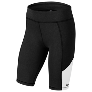 Nike Girls Nike Trophy 9inch Bike Shorts - Girls' Grade School Black/White Size XL