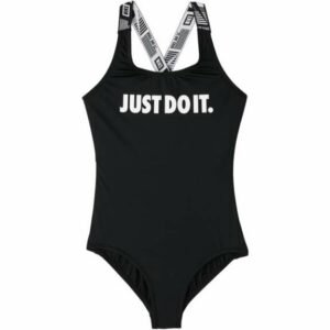 Nike Girls' Swim JDI Crossback One-Piece Swimsuit Black, Large - Girl's Swim at Academy Sports