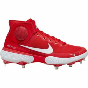 Nike Men's Alpha Hurrache Elite 3 Mid Baseball Cleats Red, 12 - Adult Baseball at Academy Sports