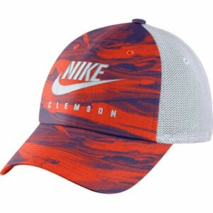 Nike Men's Clemson University Heritage86 Spring Break Ball Cap Orange - NCAA Men's Caps at Academy Sports