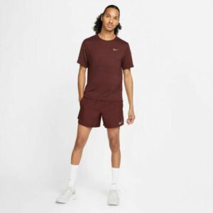 Nike Men's Dri-FIT Challenger Brief-Lined Running Shorts 5 in Purple Dark, Large - Men's Running Bottoms at Academy Sports