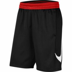 Nike Men's Fleece Basketball Shorts Black/White, X-Large - Men's Basketball at Academy Sports