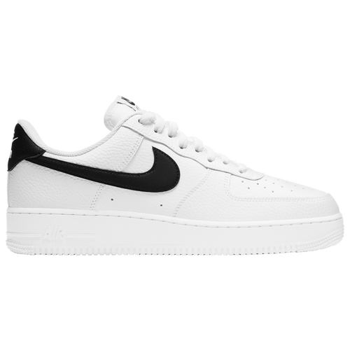 Nike Mens Nike Air Force 1 '07 - Mens Shoes White/Black Size 13.0