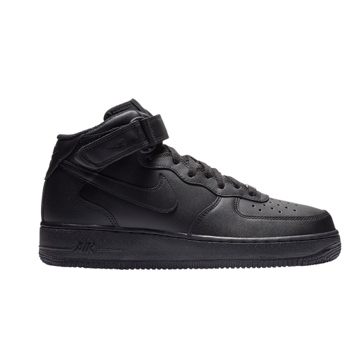 Nike Mens Nike Air Force 1 Mid '07 LE - Mens Basketball Shoes Black/Black Size 07.5