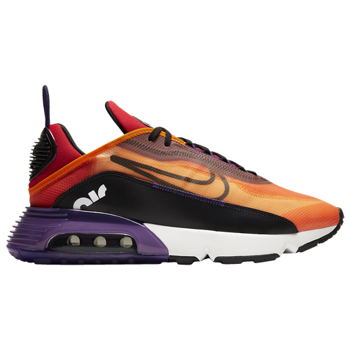 Nike Mens Nike Air Max 2090 - Mens Shoes Magma Orange/Black/Eggplant Size 10.0