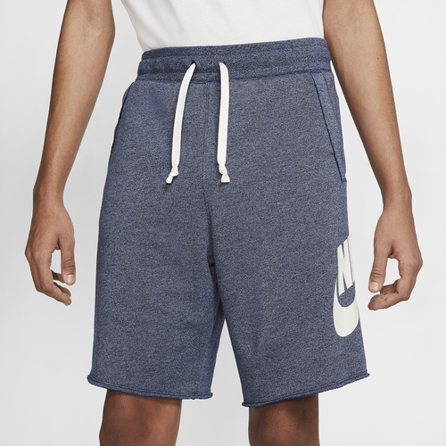 Nike Mens Nike Alumni Shorts - Mens Blue Void/Sail Size L