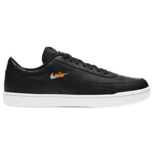 Nike Mens Nike Court Vintage - Mens Basketball Shoes Black/Orange Size 08.0