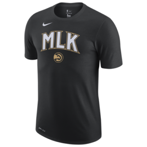 Nike Mens Nike NBA City Edition Logo Essential Tee - Mens Black/White/Gold Size 3XL