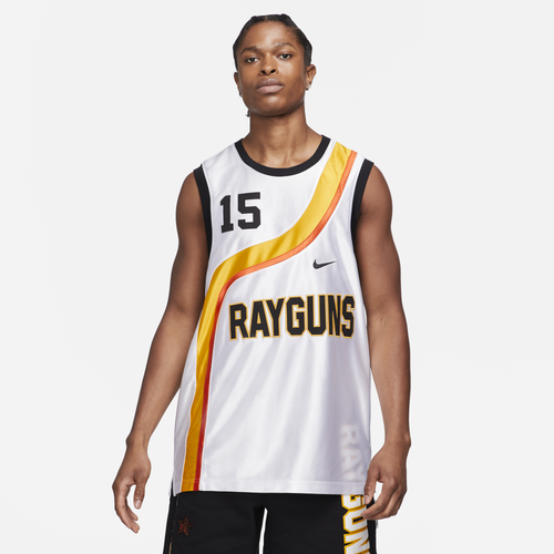 Nike Mens Nike Rayguns Premium Jersey - Mens White/White Size L