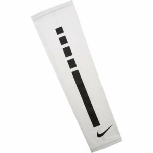 Nike Men's Pro Elite 2.0 Basketball Sleeve White/Black, Large/X-Large - Basketball Accessories at Academy Sports