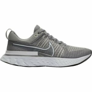 Nike Men's React Infinity Run Flyknit 2 Running Shoes Gray/White, 8.5 - Men's Running at Academy Sports