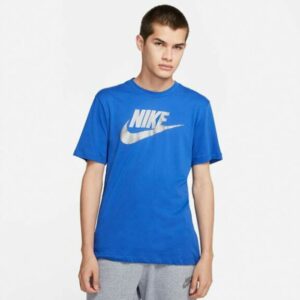 Nike Mens Sportswear Brandmark Short Sleeve T-Shirt Blue Bright, 2X-Large - Men's Athletic Performance Tops at Academy Sports