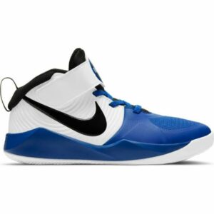 Nike Preschool Kids' Team Hustle D 9 Basketball Shoes Blue/White, 12 - Youth Basketball at Academy Sports