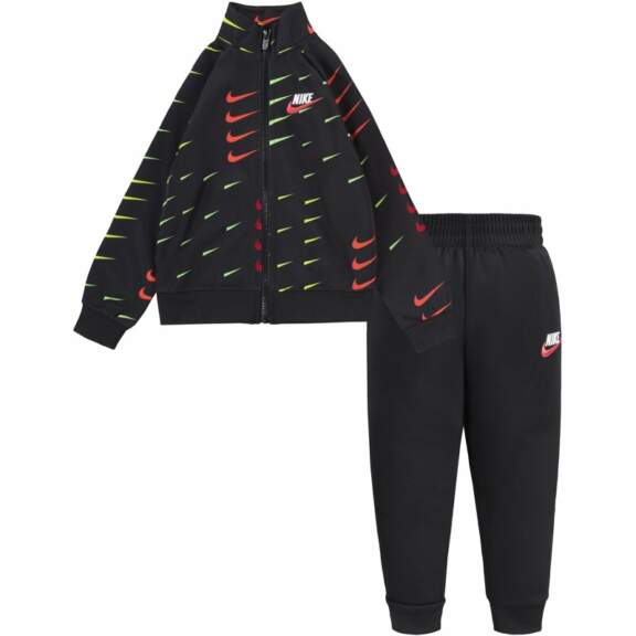 Nike Toddler Boys' Micro Swoosh Tricot Tracksuit Set Black, 2 Toddler - Boy's Athletic Tops at Academy Sports Nike Toddler Boys' Micro Swoosh Tricot Tracksuit Set Black, 2 Toddler - Boy's Athletic Tops at Academy Sports