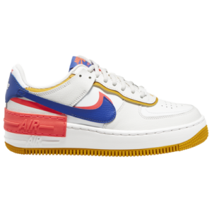 Nike Womens Nike Air Force 1 Shadow - Womens Shoes Summit White/Astronomy Blue/Flash Crimson Size 06.0