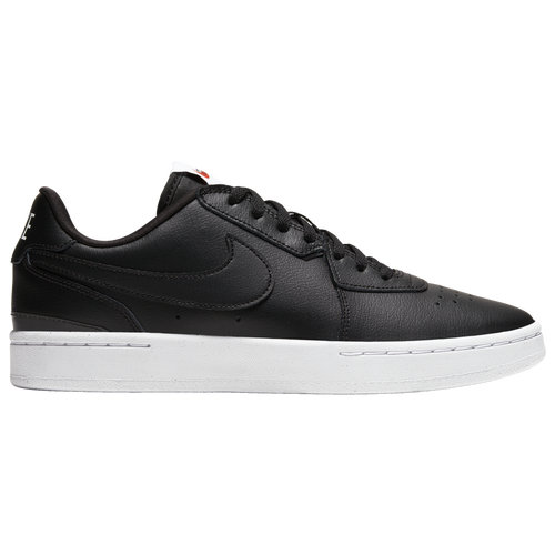 Nike Womens Nike Court Blanc - Womens Shoes Black/Black/Team Orange Size 06.5