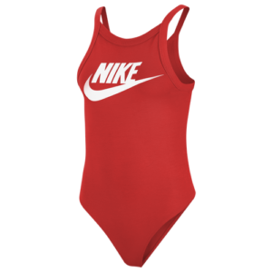 Nike Womens Nike Essential Bodysuit HBR Tank - Womens Chili Red/White Size XL