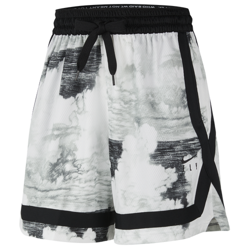 Nike Womens Nike Fly Crossover Short - Womens White/Black Size XS