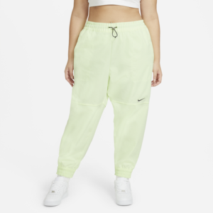 Nike Womens Nike Plus Size Swoosh Woven Pant - Womens Barely Volt/Barely Volt