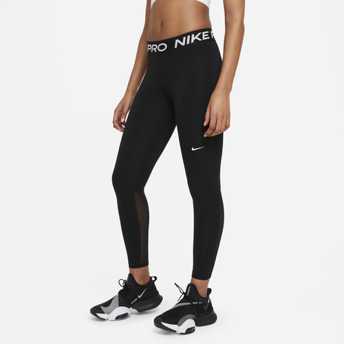 Nike Womens Nike Pro 365 Tight - Womens Black/White Size XL