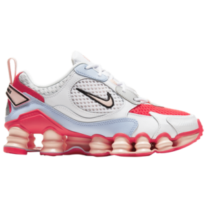 Nike Womens Nike Shox Nova 2 - Womens Shoes White/Laser Crimson/Washed Coral Size 06.5