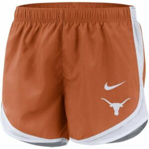 Nike Women's University of Texas Dri-FIT Tempo Shorts Dark Orange, X-Large - NCAA Women's at Academy Sports
