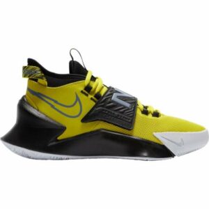 Nike Youth Future Court 3 Basketball Shoes Black/Yellow, 6.5 - Youth Basketball at Academy Sports