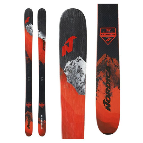 Nordica Enforcer 94 Skis Black/red 172 Nordica Enforcer 94 Skis Black/red 172