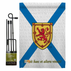 Nova Scotia Flags of the World Canada Provinces Garden Flag Set