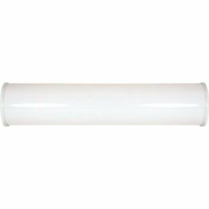 Nuvo Lighting 62/1033 Crispo Single Light 25" Wide Integrated LED Bath Bar - ADA Compliant White Indoor Lighting Bathroom Fixtures Bath Bar