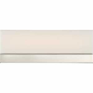 Nuvo Lighting 62/1327 Jackson Single Light 13" Wide Integrated LED Bath Bar Brushed Nickel Indoor Lighting Bathroom Fixtures Bath Bar