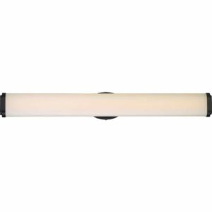 Nuvo Lighting 62/916 Pace Single Light 5" Wide Integrated LED Bath Bar - ADA Compliant Aged Bronze Indoor Lighting Bathroom Fixtures Bath Bar