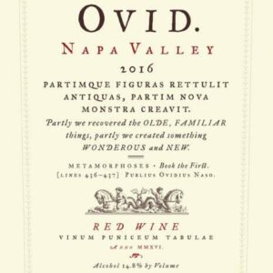 OVID 2016 - Bordeaux Blends Red Wine