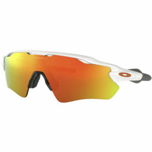 Oakley Radar EV Path Fire Iridium Sunglasses - Polished White