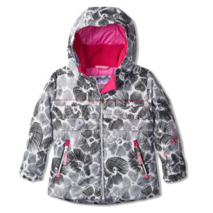 Obermeyer Aurora Jacket - Kid's White Snowflower 4