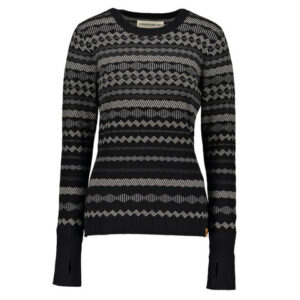 Obermeyer Reece Ski Sweater - Women's Black Sm