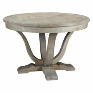 Offex Living Room Solid Wood Hathaway Dining Table w/ Pedestal Base, G