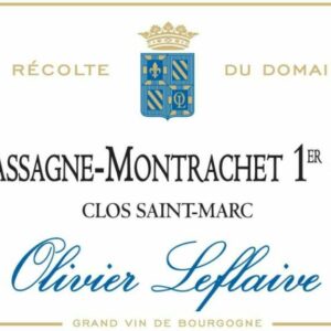 Olivier Leflaive 2014 Chassagne-Montrachet Clos Saint Marc Premier Cru - Chardonnay White Wine