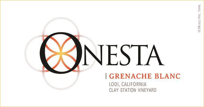 Onesta 2015 Grenache Blanc - White Wine