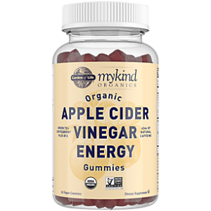 Organic Apple Cider Vinegar Energy Gummies with Vitamin B12 - Boost Energy & Sharpen Focus (63 Gummies)