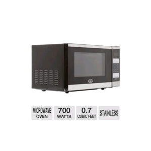 Oster Digital Microwave Oven - 0.7 Cubic Feet, 700 Watts, Stainless Finish - OGYW702