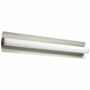 Oxygen Lighting 3-5023 Wave 34" Wide LED Bath Bar Satin Nickel Indoor Lighting Bathroom Fixtures Bath Bar