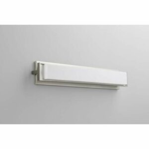 Oxygen Lighting 3-534 Single Light 26-1/2" Wide Integrated LED Bath Bar - ADA Compliant Satin Nickel Indoor Lighting Bathroom Fixtures Bath Bar