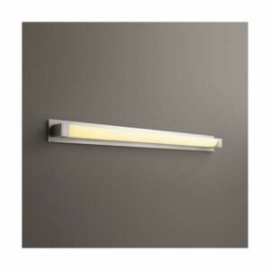 Oxygen Lighting 3-549-BP424 Single Light 52-3/4" Wide Integrated LED Bath Bar - ADA Compliant Satin Nickel Indoor Lighting Bathroom Fixtures Bath Bar