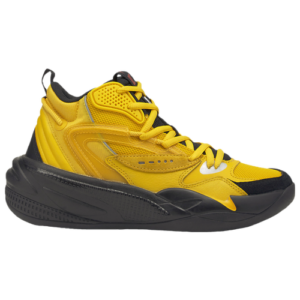 PUMA Boys PUMA RS Dreamer Mid - Boys' Grade School Basketball Shoes Yellow/Black Size 07.0